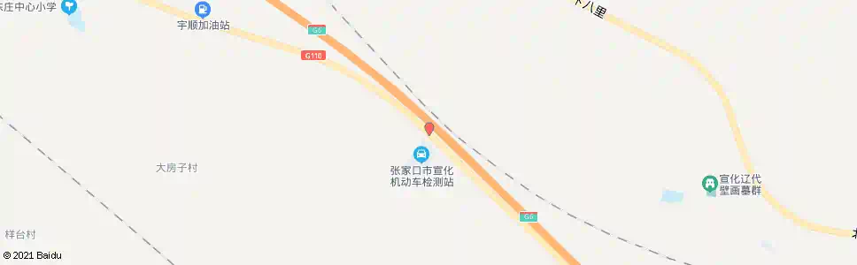 张家口上八里_公交站地图_张家口公交_妙搜公交查询2025