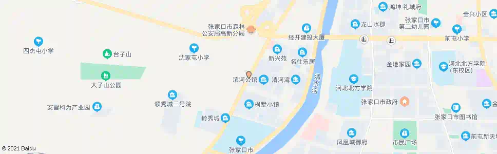 张家口沈家屯_公交站地图_张家口公交_妙搜公交查询2025