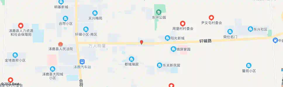 张家口涿鹿轩辕路_公交站地图_张家口公交_妙搜公交查询2025