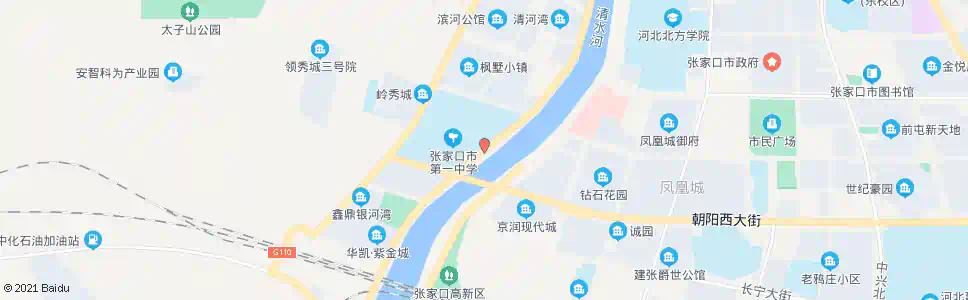 张家口一中(蒙古营)_公交站地图_张家口公交_妙搜公交查询2025