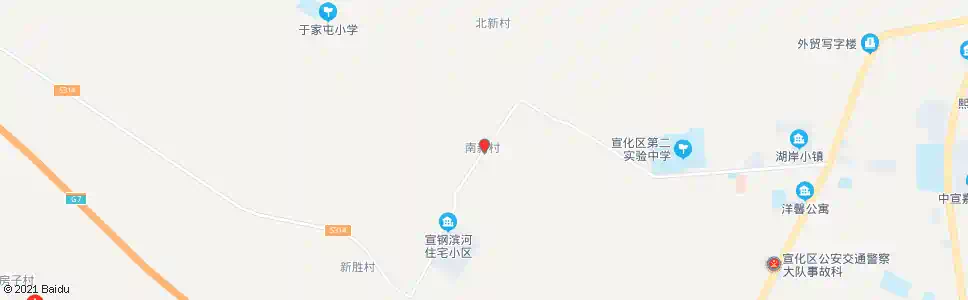 张家口南新村_公交站地图_张家口公交_妙搜公交查询2025