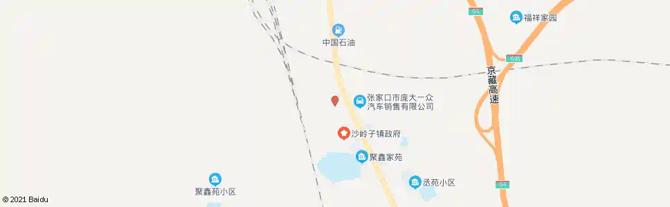 张家口沙岭子大市场_公交站地图_张家口公交_妙搜公交查询2025