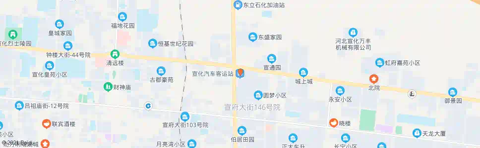 张家口钟楼东_公交站地图_张家口公交_妙搜公交查询2025
