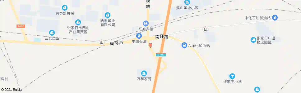 张家口西环收费站_公交站地图_张家口公交_妙搜公交查询2025