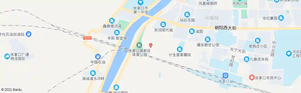 张家口上小站_公交站地图_张家口公交_妙搜公交查询2025