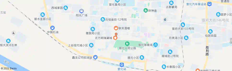 张家口257医院_公交站地图_张家口公交_妙搜公交查询2025