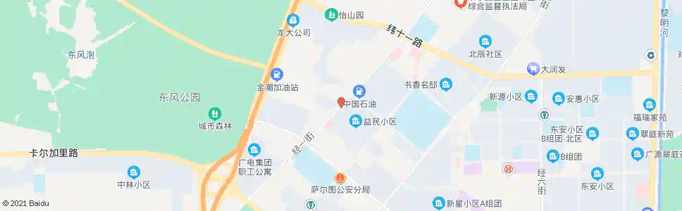 大庆益民小区2号楼_公交站地图_大庆公交_妙搜公交查询2025
