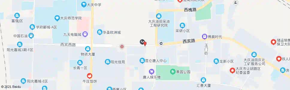 大庆西宾十八巷_公交站地图_大庆公交_妙搜公交查询2025