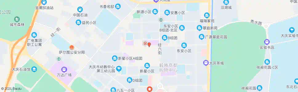 大庆香榭丽_公交站地图_大庆公交_妙搜公交查询2025