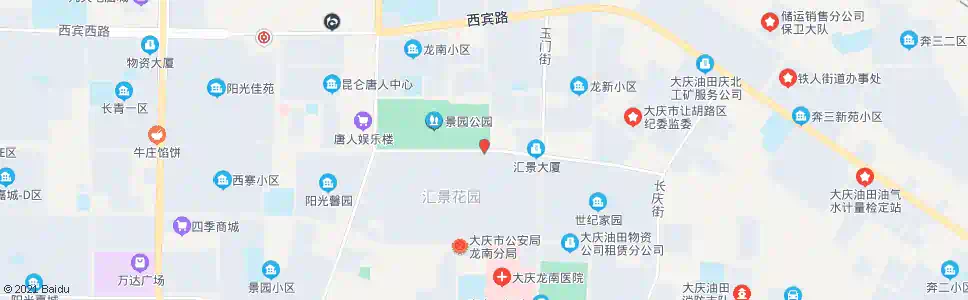 大庆汇景花园东_公交站地图_大庆公交_妙搜公交查询2025