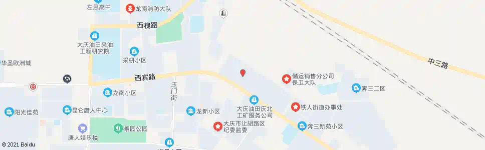 大庆西宾二十二巷_公交站地图_大庆公交_妙搜公交查询2025