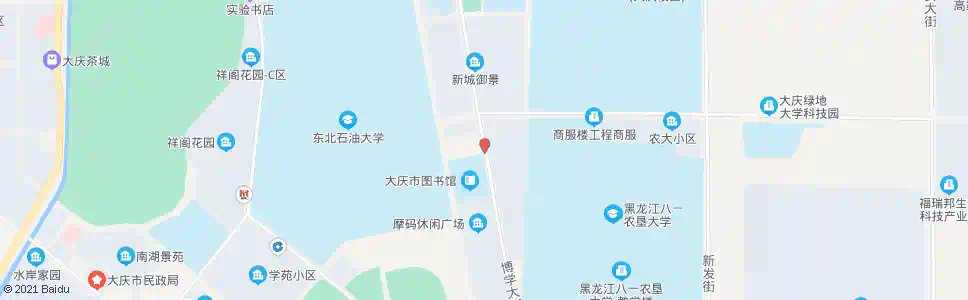 大庆大庆书苑_公交站地图_大庆公交_妙搜公交查询2025