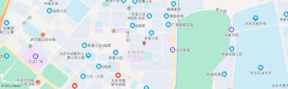 大庆新村三区_公交站地图_大庆公交_妙搜公交查询2025
