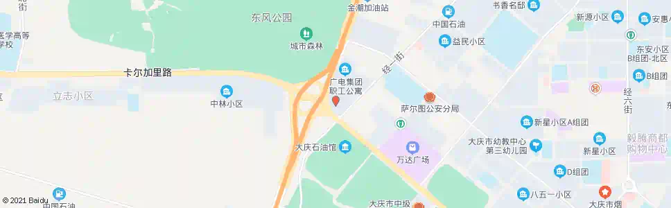 大庆广电大厦_公交站地图_大庆公交_妙搜公交查询2025