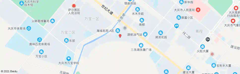 大庆瀚城名苑_公交站地图_大庆公交_妙搜公交查询2025