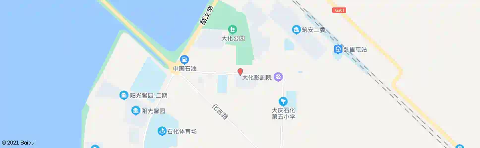 大庆卧里屯宾馆_公交站地图_大庆公交_妙搜公交查询2025