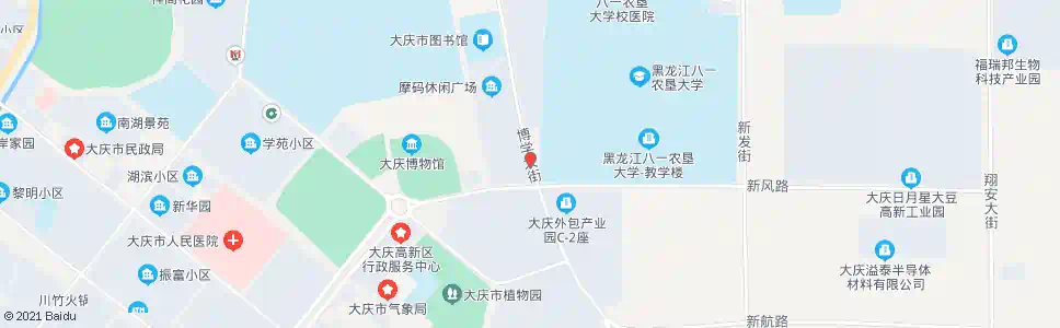 大庆服务外包园_公交站地图_大庆公交_妙搜公交查询2025