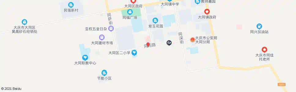 大庆六医院_公交站地图_大庆公交_妙搜公交查询2025