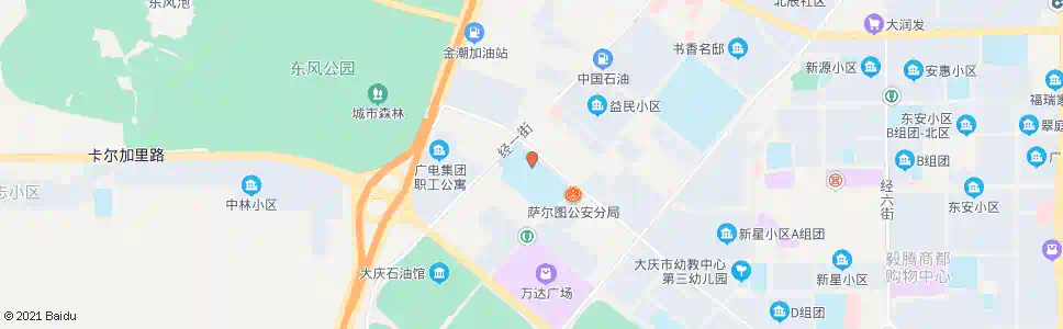 大庆大学成教院_公交站地图_大庆公交_妙搜公交查询2025