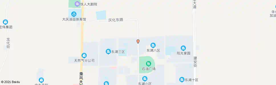 大庆东湖410号楼_公交站地图_大庆公交_妙搜公交查询2025