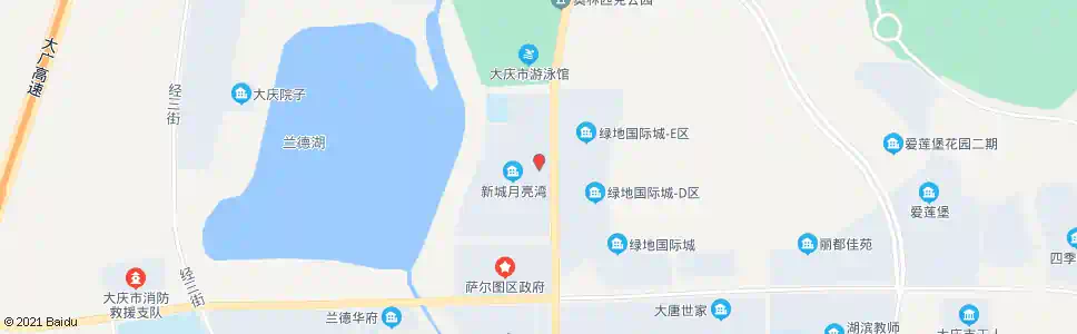 大庆月亮湾_公交站地图_大庆公交_妙搜公交查询2025