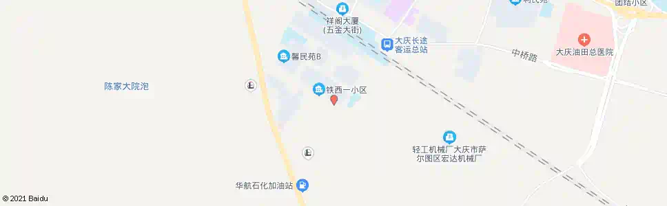 大庆铁西一区_公交站地图_大庆公交_妙搜公交查询2025
