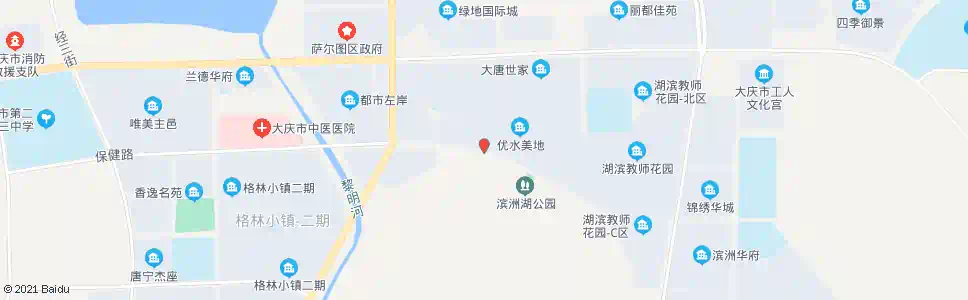 大庆湖滨F38号楼_公交站地图_大庆公交_妙搜公交查询2025