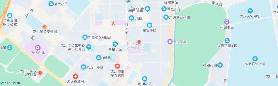 大庆毅腾商都_公交站地图_大庆公交_妙搜公交查询2025
