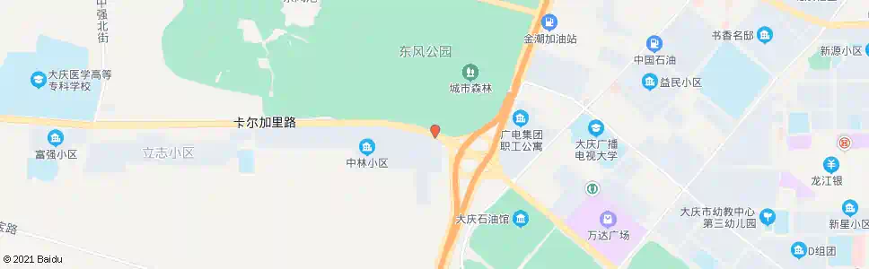 大庆广电桥西_公交站地图_大庆公交_妙搜公交查询2025