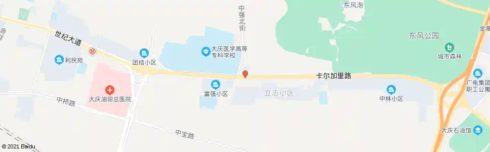 大庆中强街_公交站地图_大庆公交_妙搜公交查询2025