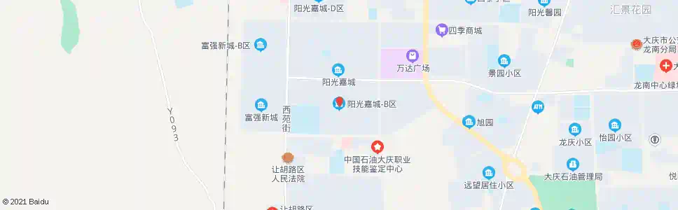 大庆阳光嘉城B区_公交站地图_大庆公交_妙搜公交查询2025