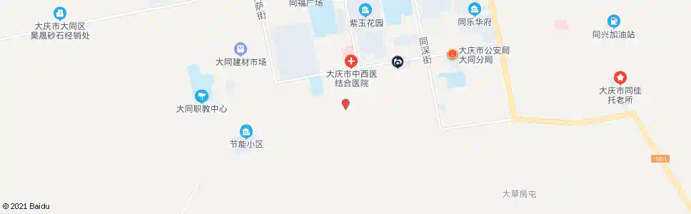 大庆同泉街口_公交站地图_大庆公交_妙搜公交查询2025