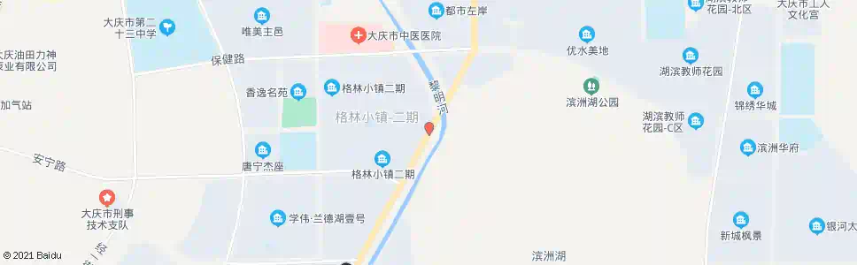 大庆格林小镇二区_公交站地图_大庆公交_妙搜公交查询2025