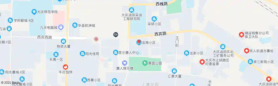 大庆龙南小区_公交站地图_大庆公交_妙搜公交查询2025