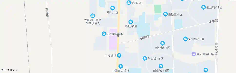 大庆乘风庄_公交站地图_大庆公交_妙搜公交查询2025