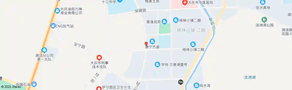 大庆唐宁杰座_公交站地图_大庆公交_妙搜公交查询2025