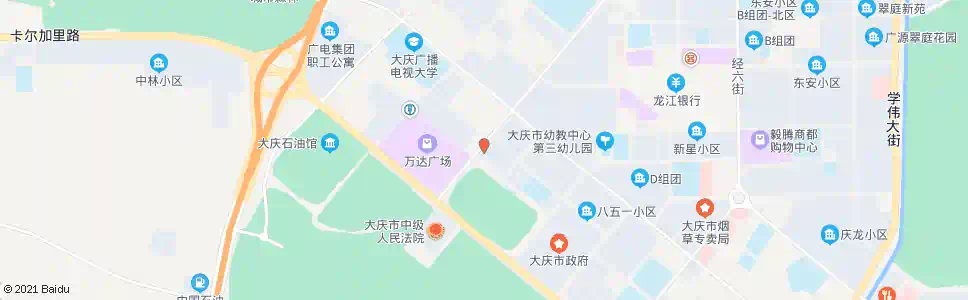 大庆检察院(玉门街)_公交站地图_大庆公交_妙搜公交查询2025