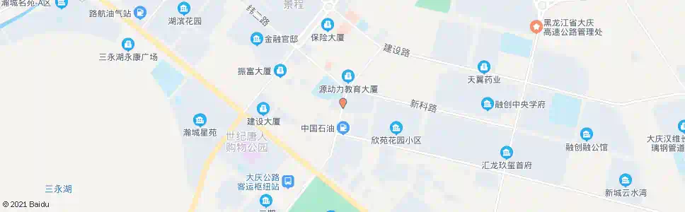 大庆宝利丰大厦_公交站地图_大庆公交_妙搜公交查询2025
