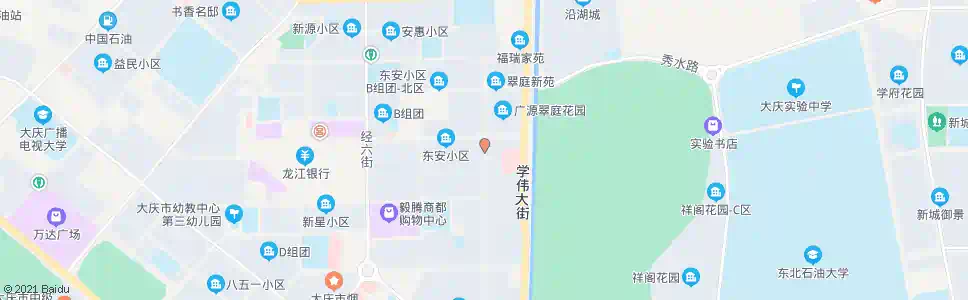 大庆塞纳花园_公交站地图_大庆公交_妙搜公交查询2025
