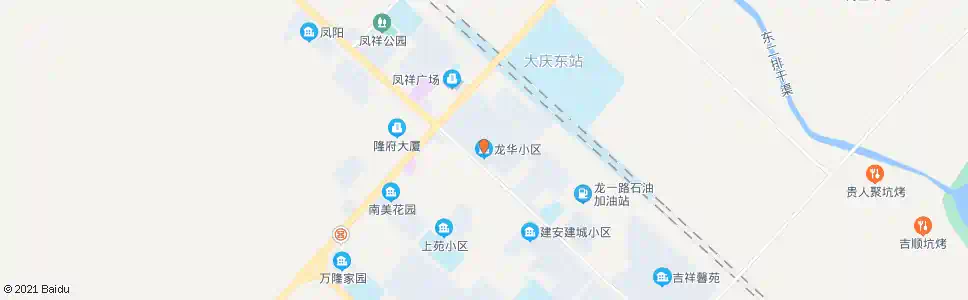 大庆龙华小区_公交站地图_大庆公交_妙搜公交查询2025