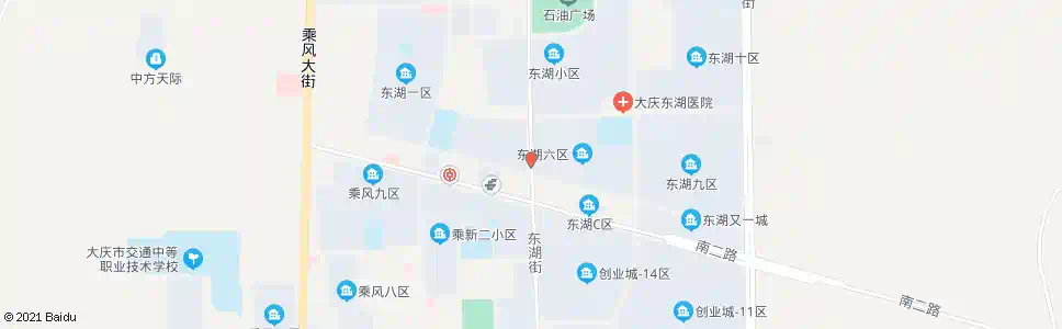 大庆东湖611号楼_公交站地图_大庆公交_妙搜公交查询2025
