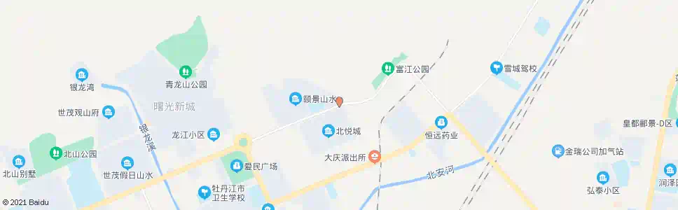 大庆小区东门_公交站地图_大庆公交_妙搜公交查询2025