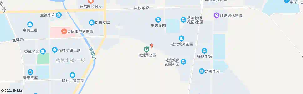 大庆湖滨E16号楼_公交站地图_大庆公交_妙搜公交查询2025