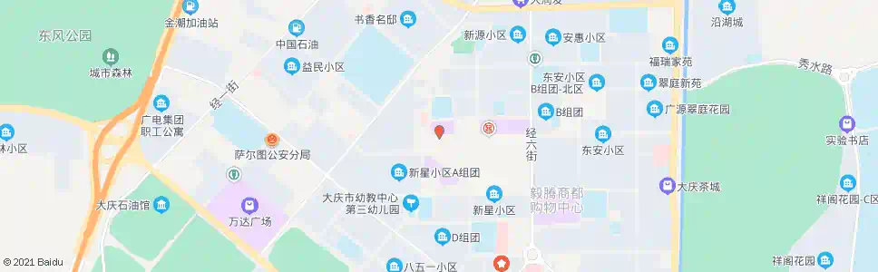 大庆新百大_公交站地图_大庆公交_妙搜公交查询2025