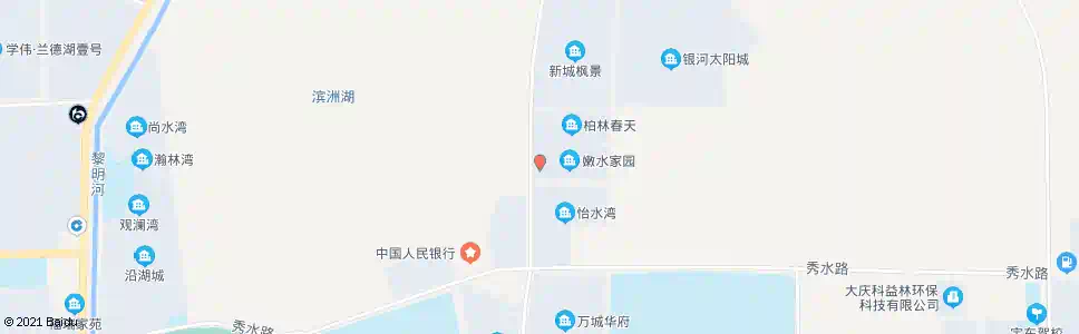 大庆嫩水家园_公交站地图_大庆公交_妙搜公交查询2025