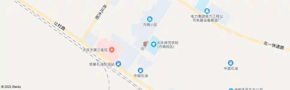 大庆师范分校_公交站地图_大庆公交_妙搜公交查询2025