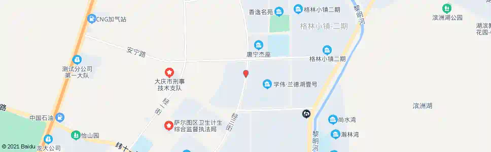 大庆百湖花园_公交站地图_大庆公交_妙搜公交查询2025