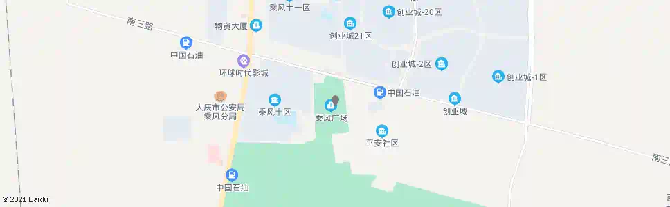 大庆乘二村_公交站地图_大庆公交_妙搜公交查询2025
