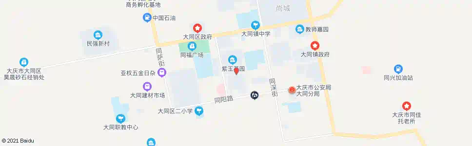 大庆紫玉小区_公交站地图_大庆公交_妙搜公交查询2025