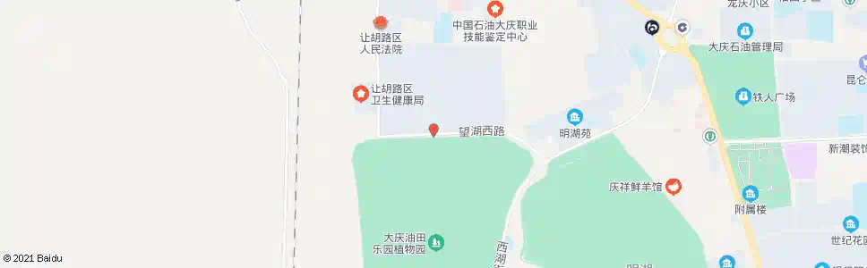 大庆公司明湖花园_公交站地图_大庆公交_妙搜公交查询2025